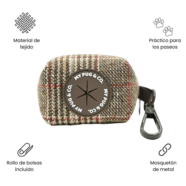 Porta Bolsas Tartán
