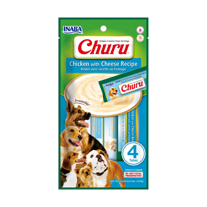Churu de Pollo y Queso - Perros