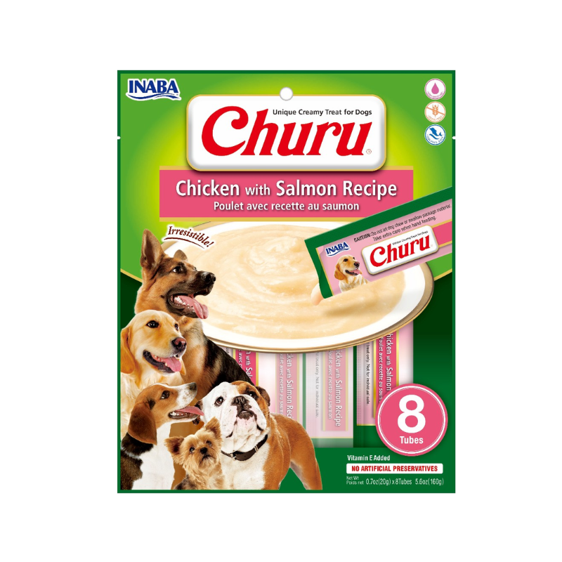 Churu de Pollo y Salmón - Perros