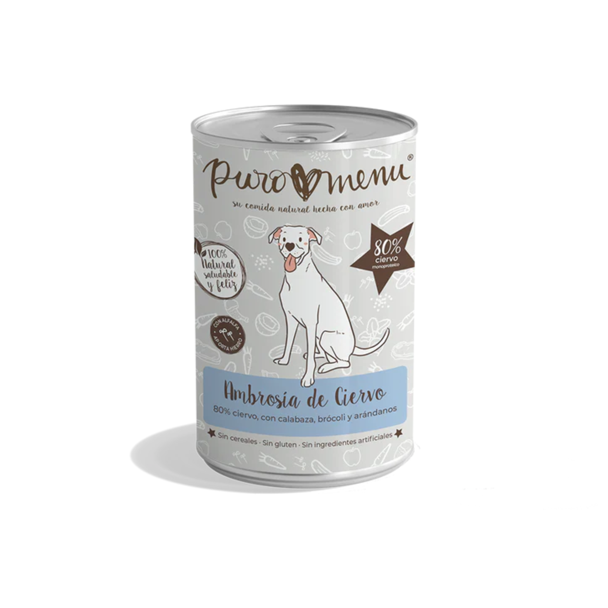 Menú Ambrosía de Ciervo - Perros