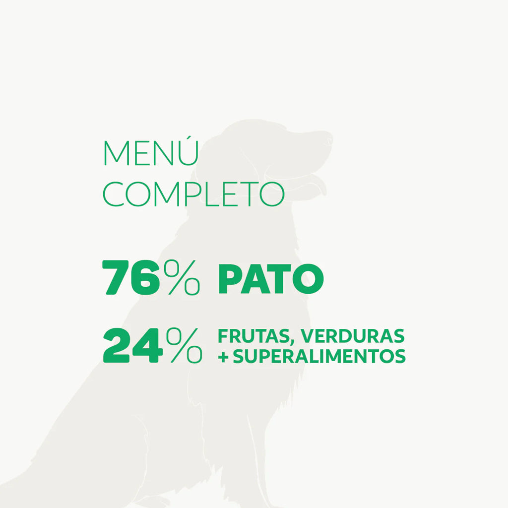 Menú de Pato Secado al Aire - Para Perros