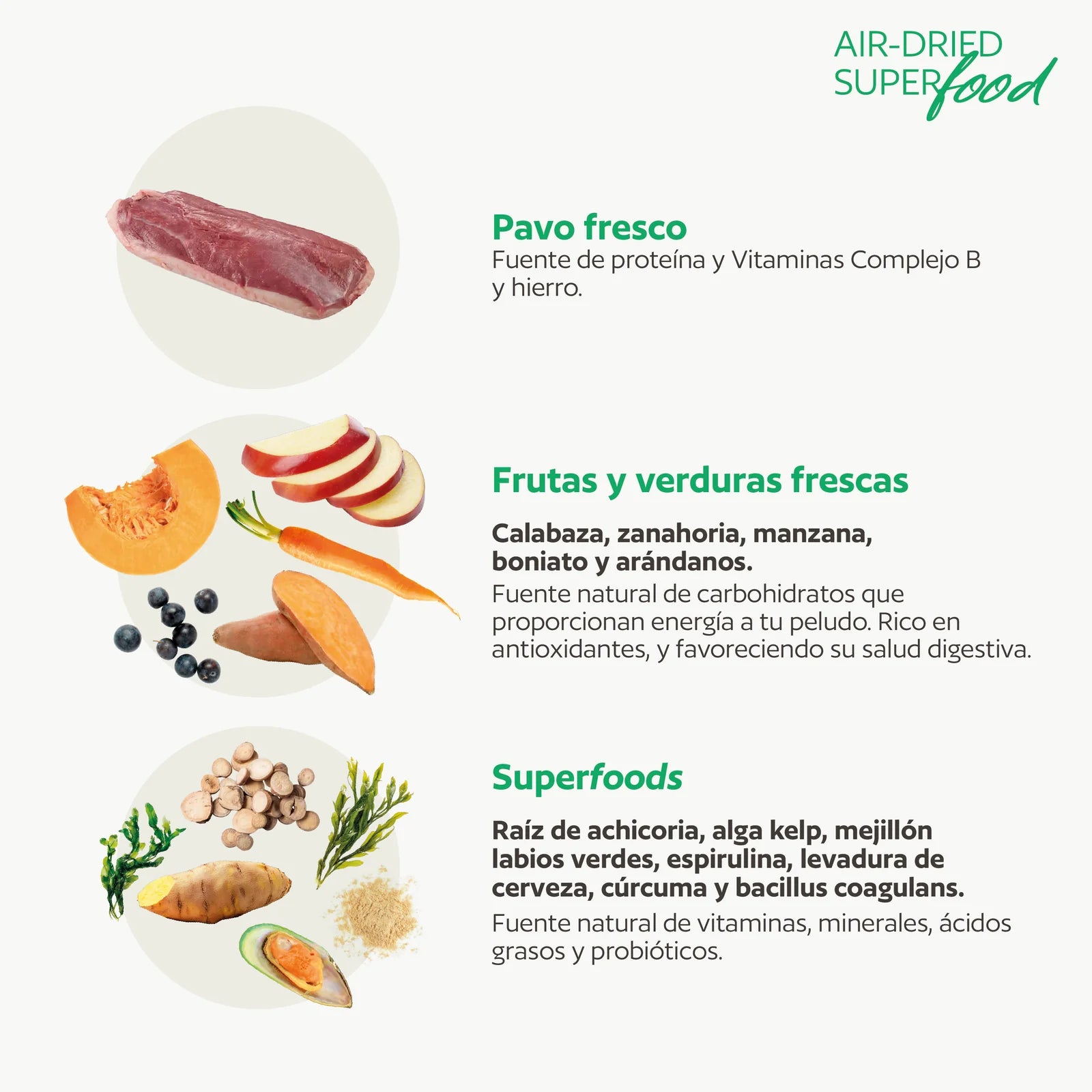Menú de Pato Secado al Aire - Para Perros