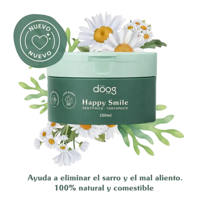 Pasta de Dientes Natural para Perros y Gatos