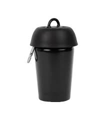 Botella Bebedero Flip Negro