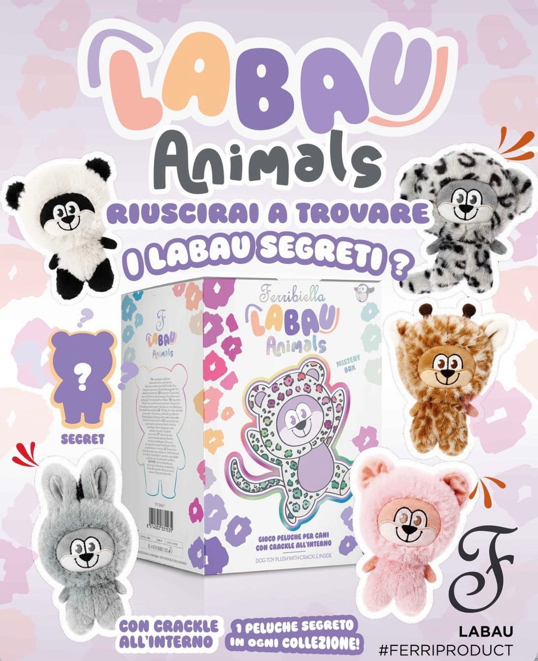 LABAU Peluche Sorpresa para perros y gatos – FERRIBIELLA