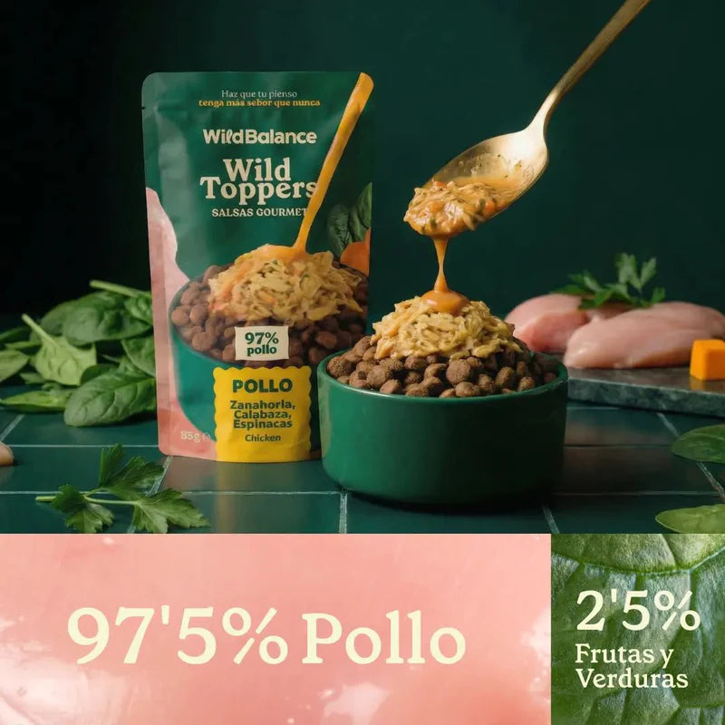 Topper de Pollo y Verduras 85g - Salsas Gourmet