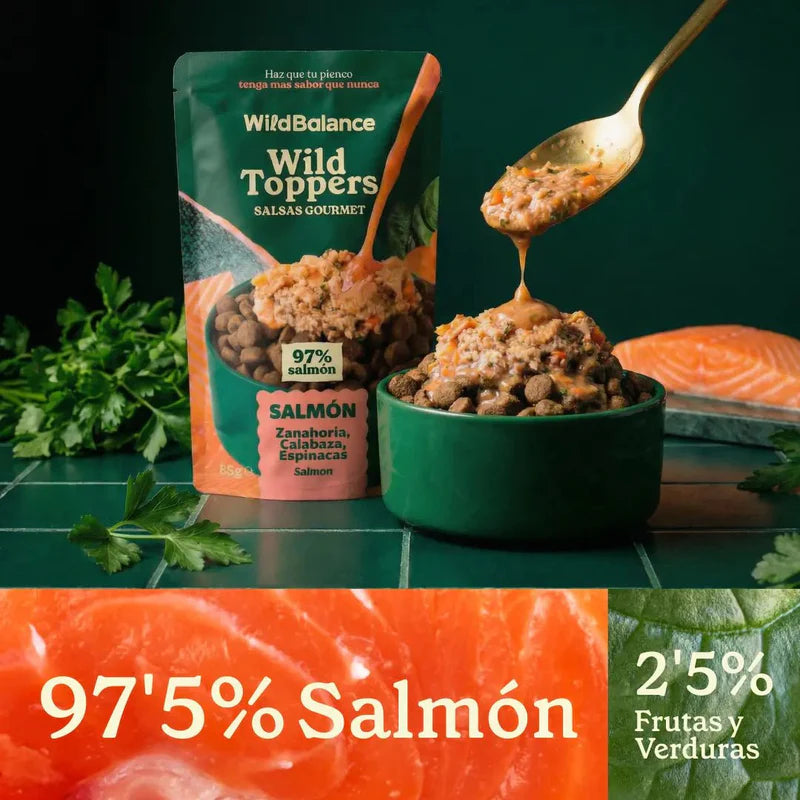 Topper de Salmón y Verduras 85g - Salsas Gourmet