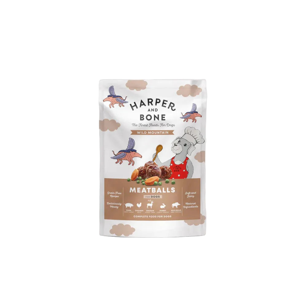 Albóndigas de Jabalí, Cerdo Ibérico, Pollo, Conejo y Venado - Perros