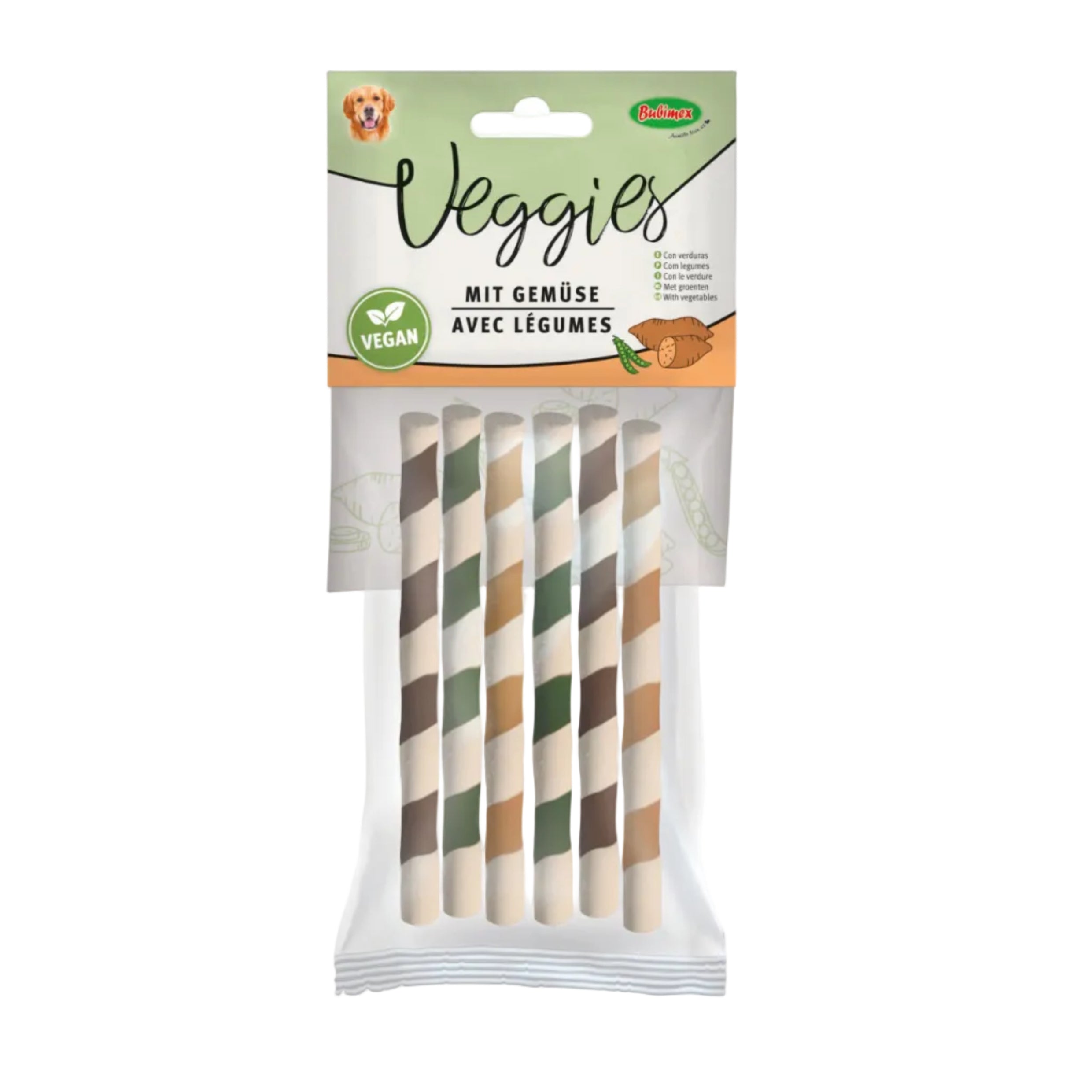 Veggies de Crema de Cacahuete y Boniato - Perros