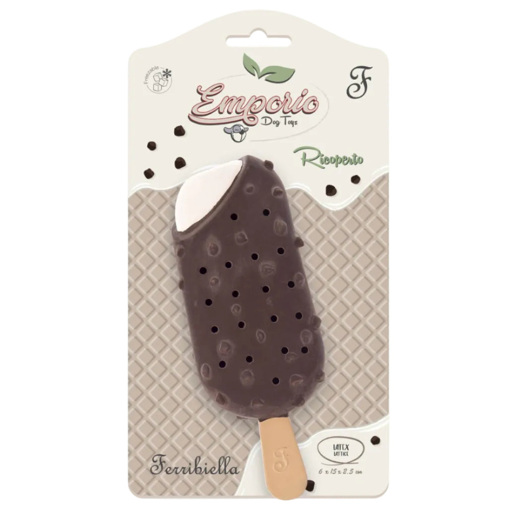 Helado Refrescante de Chocolate - Juguete para Perros