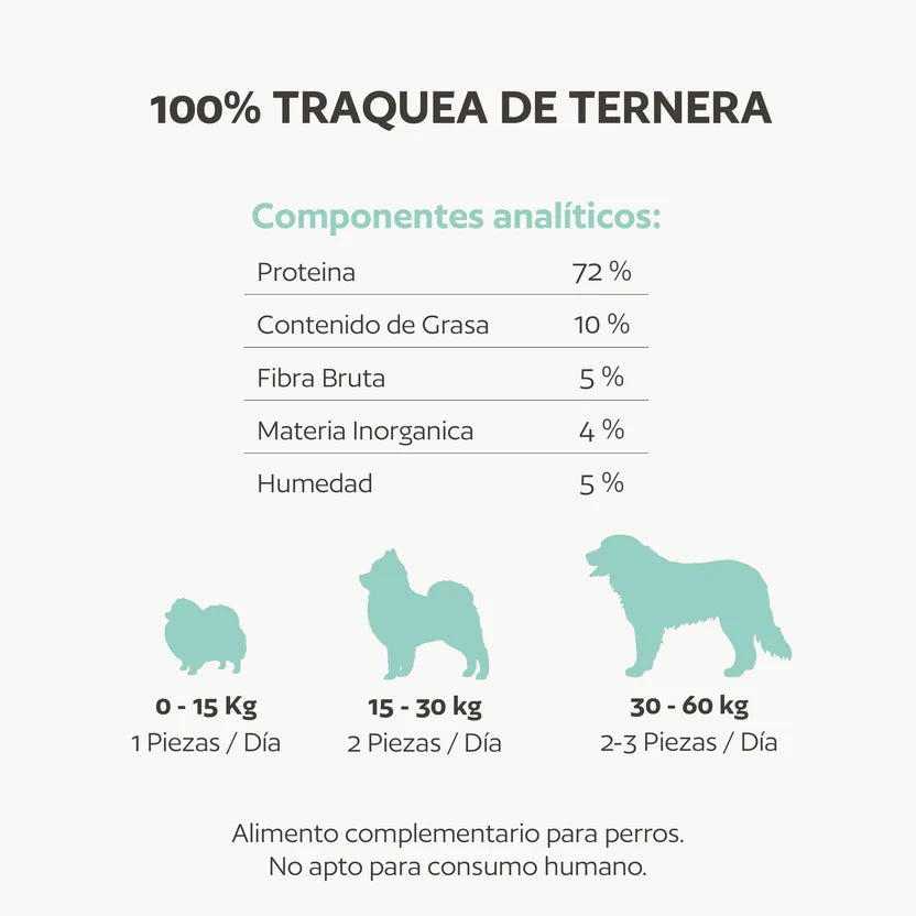 Tráqueas de Ternera Naturales