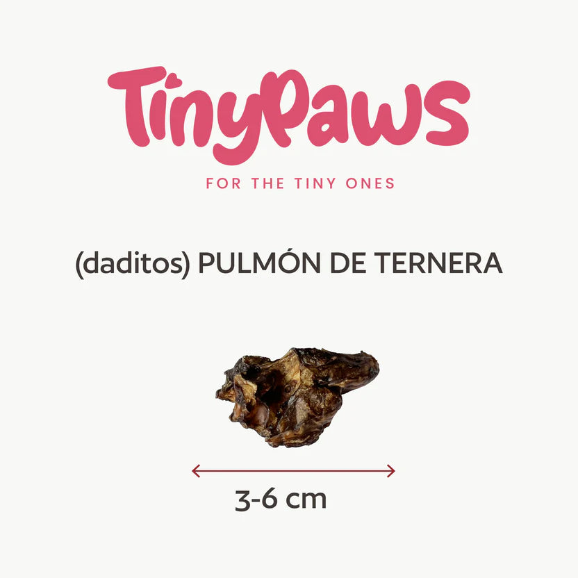 Daditos de pulmón de ternera natural