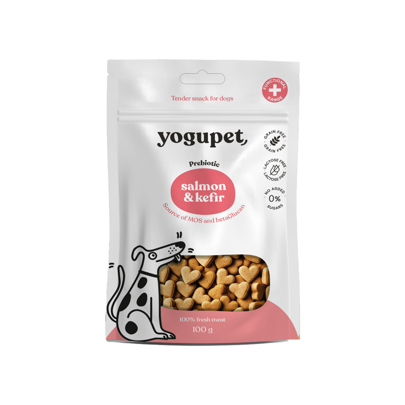 Snack de Yogupet de Salmón y Kéfir - Para Perros